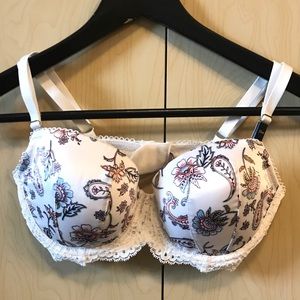 Victoria Secrets Dream Angels lined Demi bra 32DD
